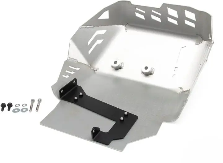 AltRider Skid Plate Compatible with Honda CRF1100L Africa Twin/Adventure Sports - Full Aluminum Protection - Smooth Bottom for Ground Clearance - Easy Oil Access - Silver - view 9