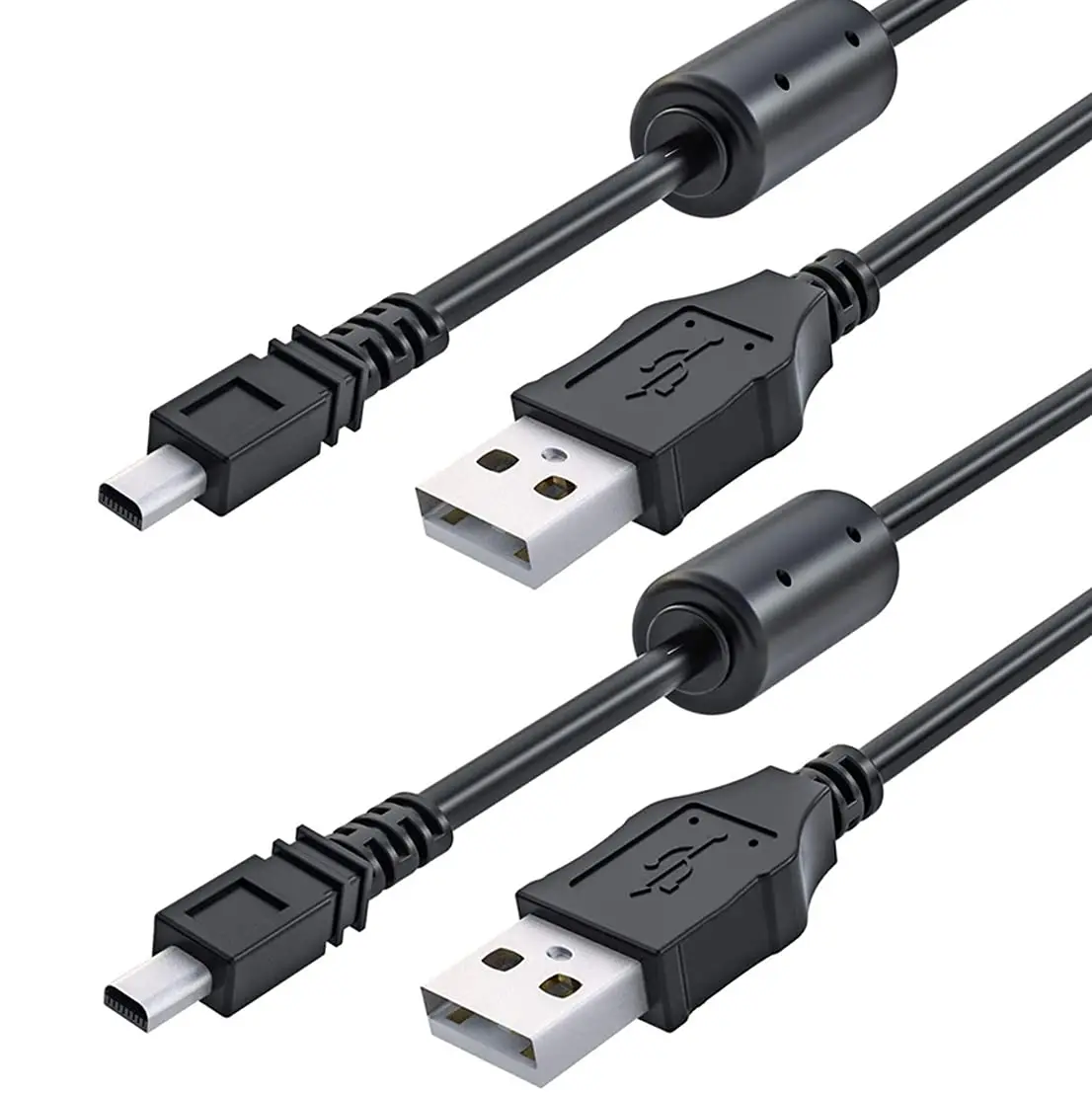 Ancable UC-E6 USB Cable 2-Pack for Nikon Camera, 3FT | Durable, Fast Charge & Data Sync - main product image