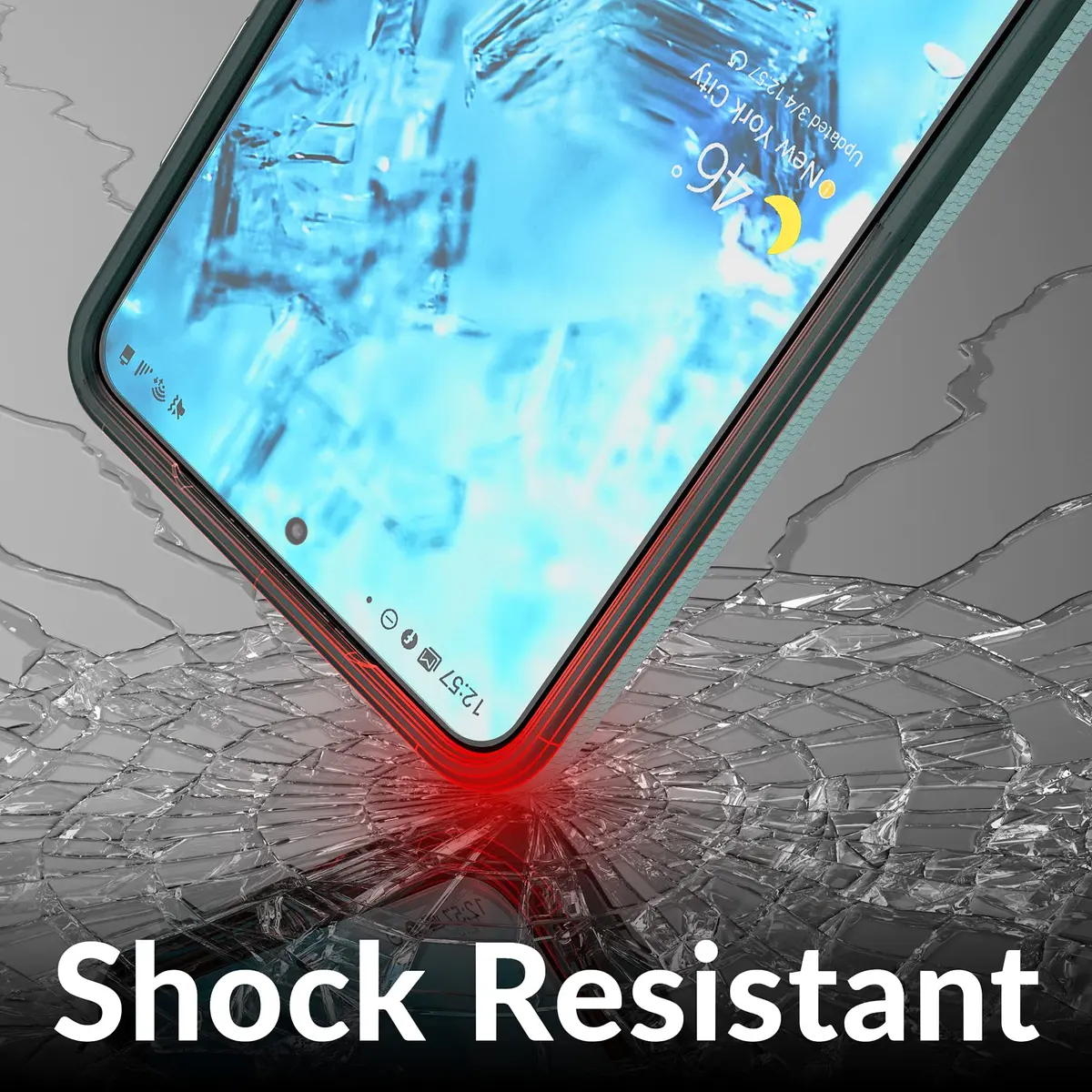 Crave Dual Guard for Samsung Galaxy S21 Case - Aqua | Dual Layer TPU/PC Protection - view 5