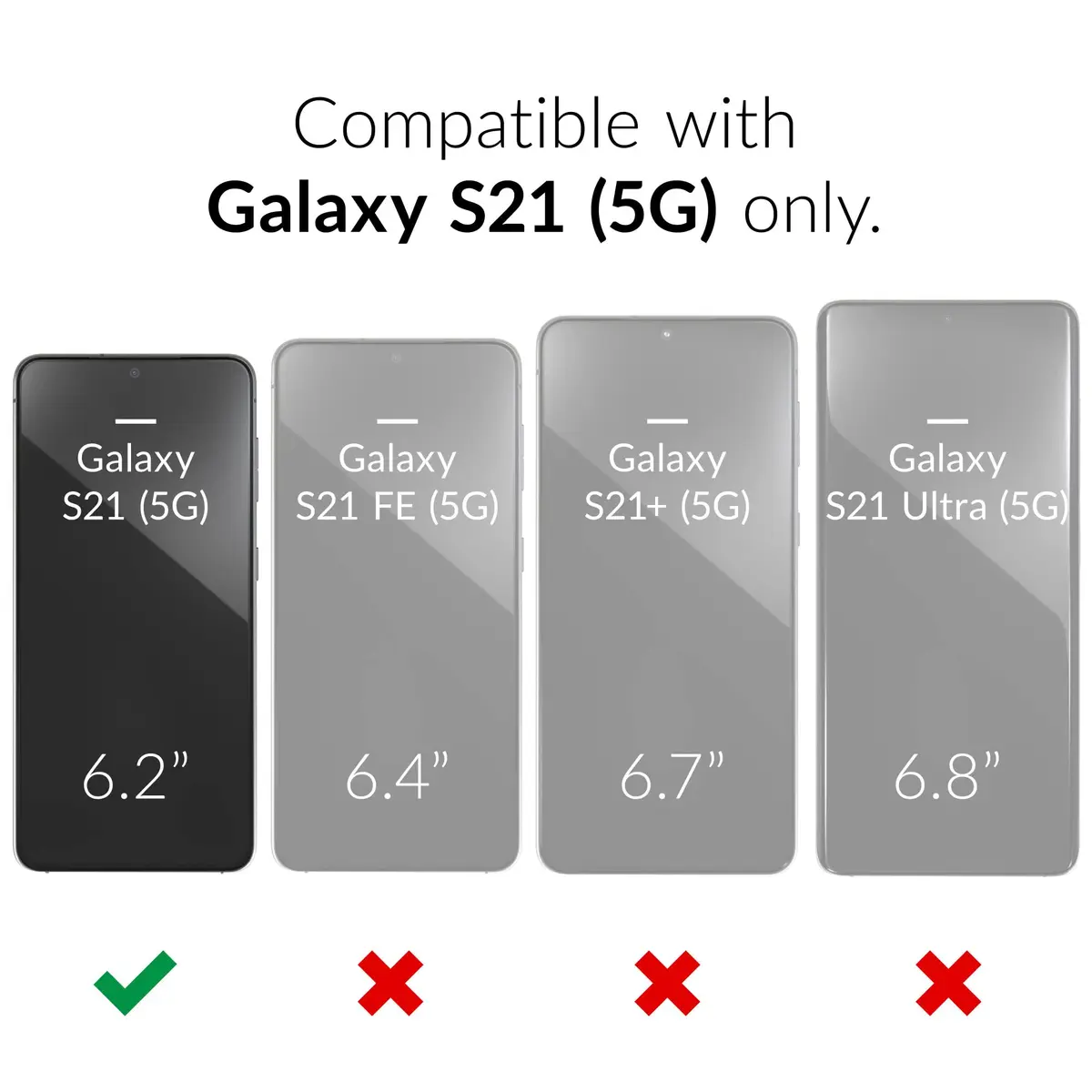 Crave Dual Guard for Samsung Galaxy S21 Case - Aqua | Dual Layer TPU/PC Protection - view 2