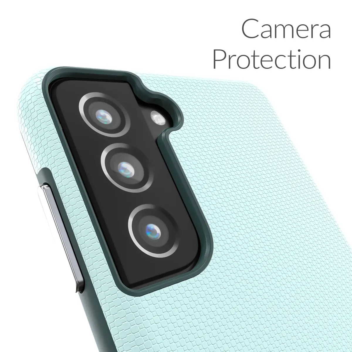 Crave Dual Guard for Samsung Galaxy S21 Case - Aqua | Dual Layer TPU/PC Protection - view 3