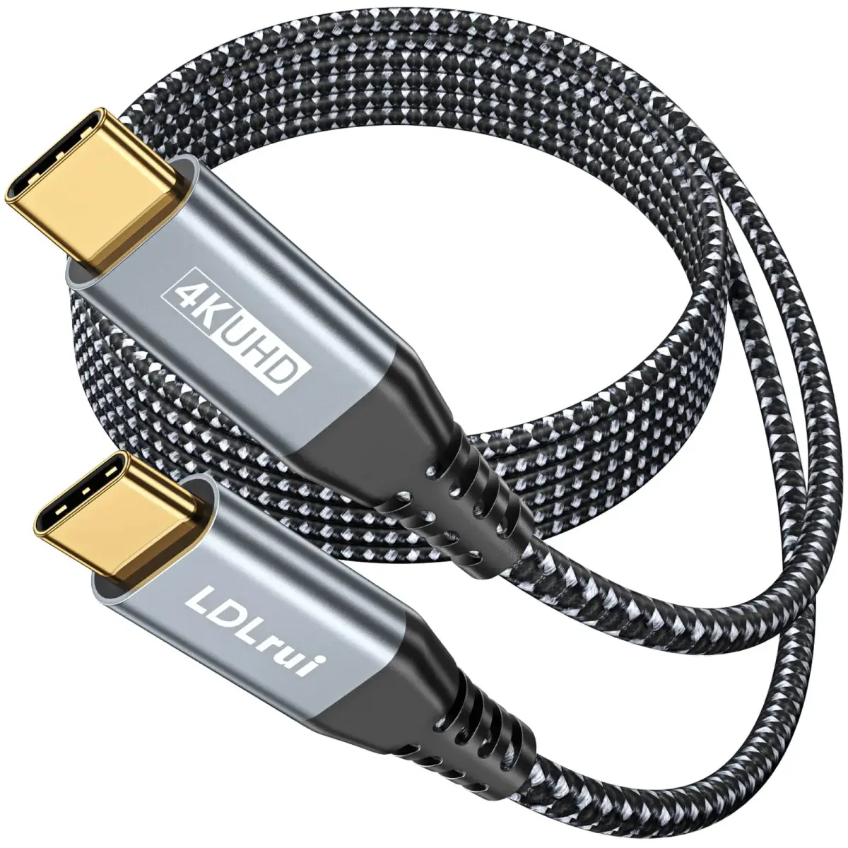LDLrui USB C to USB C 3.2 Gen 2x2 Cable 0.91 m (3FT) | 20Gbps Data Transfer & 100W PD Charging - main product image