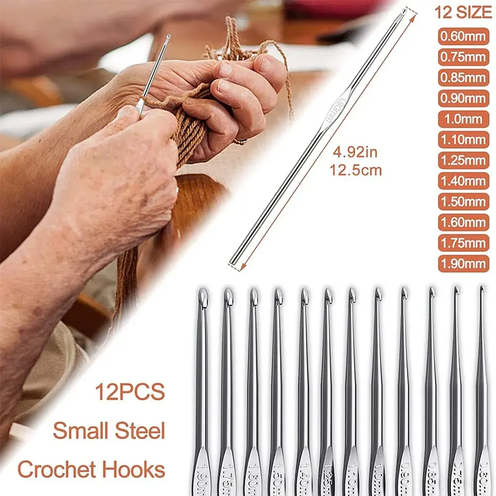 Katech 85 Pcs Crochet Hooks Kit with Case | Ergonomic Colorful Aluminum Alloy Needles for Sweater, Bag, Hat (Green) - view 5