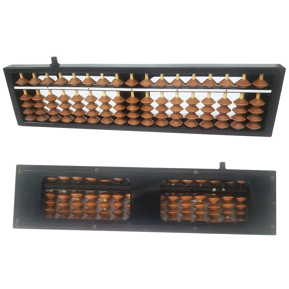 Vaupan 17-Column Abacus Soroban 26cm (10.2 inch) | Educational Math Tool with Reset Button - view 5