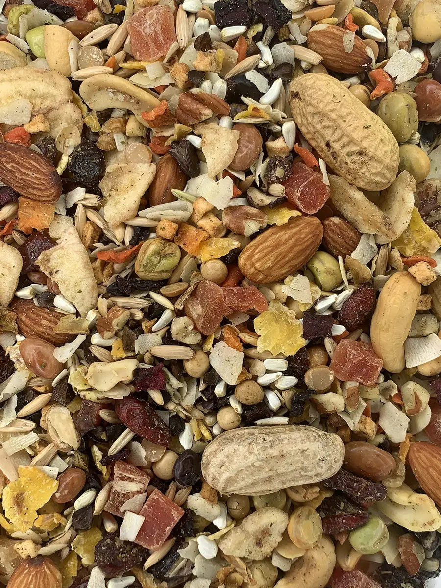Goldenfeast VL Paradise Treat Mix 17.5 lb | Natural Bird Food for Parrots & Large Birds - view 2