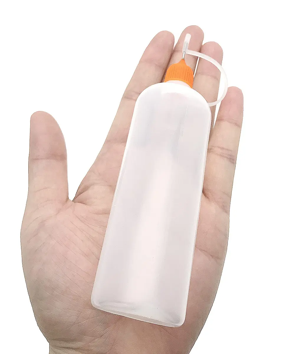 MYYZMY 12 Pcs 4 Ounce Precision Tip Applicator Bottles | Multi-Color Lids for Crafting & DIY - view 3