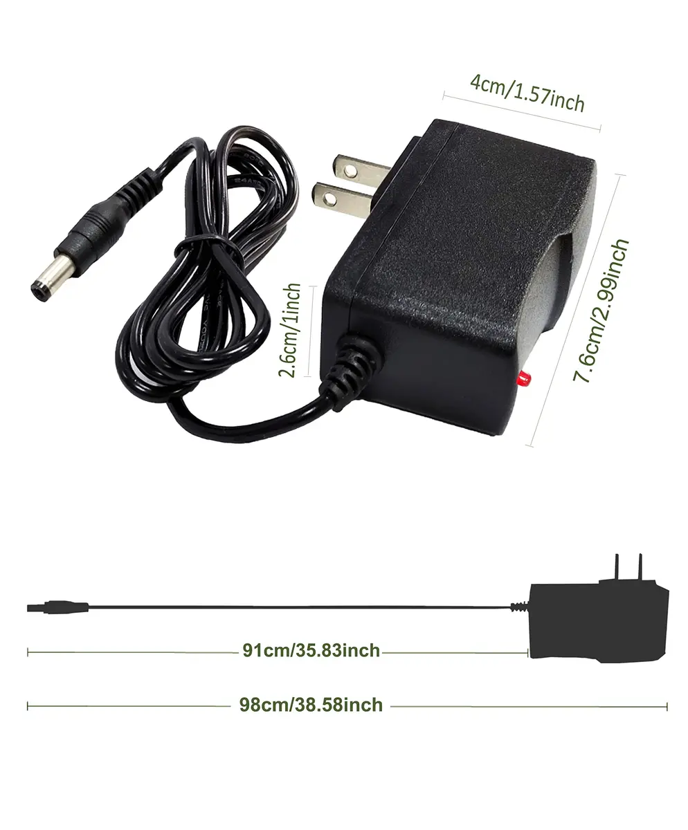 NC 3V 1A Power Supply Adapter 3V (0.03A) | Universal Input 100-240V AC to DC 3V 1A - view 4