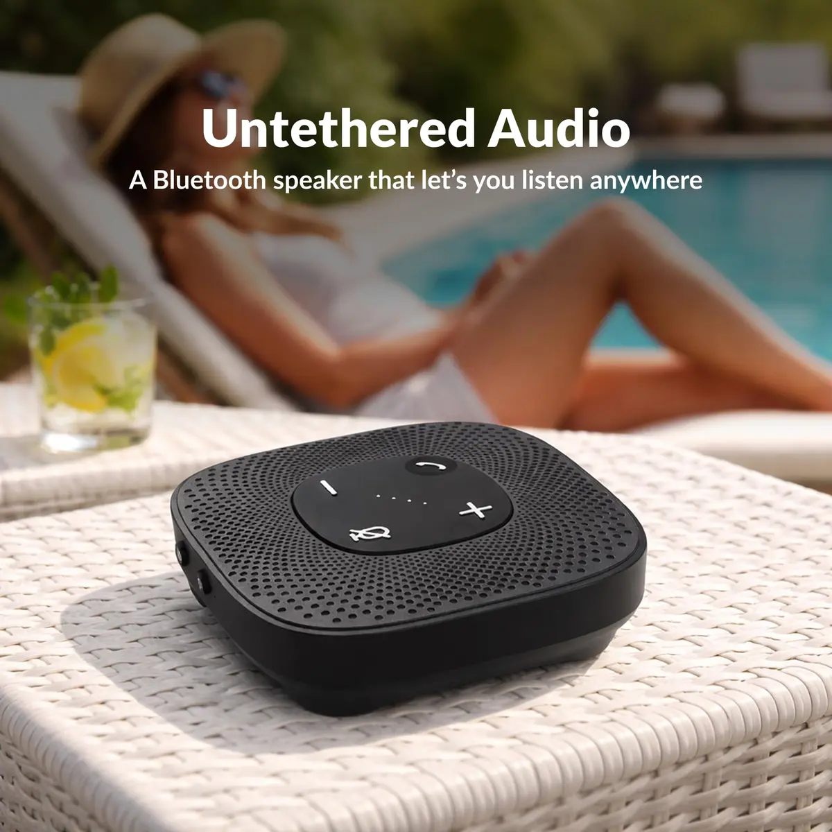 Cyber Acoustics SP-2000 USB Bluetooth Speakerphone with 360-Degree Mic | Clear Conference Calls & 12-Hour Battery - view 4