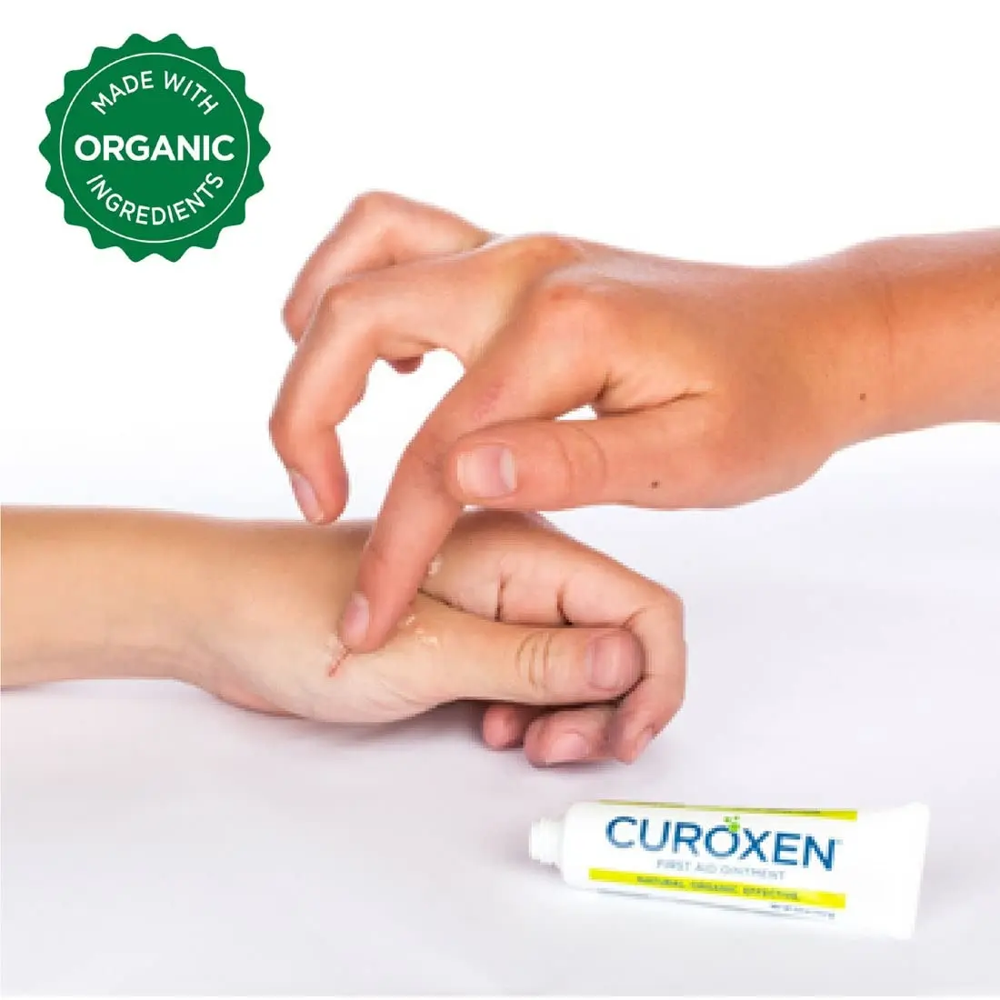 CUROXEN First Aid Ointment for Minor Cuts, Scrapes & Burns | Organic, All-Natural Skin Protectant - view 3