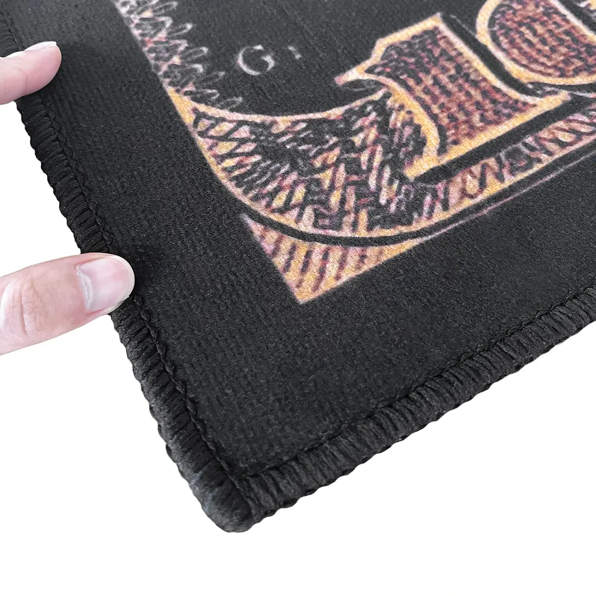 GUBIYU Black Bathroom Rug Runner - Money Bills Design, Non-Slip, Water Absorption, Modern Style, 60cm x 90cm - view 6