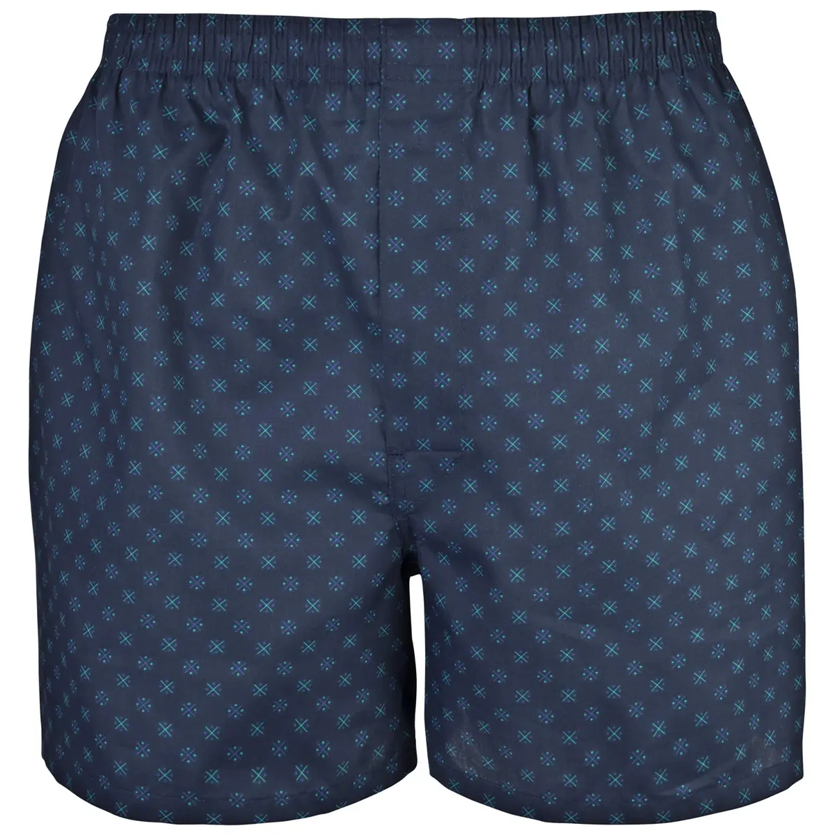 Gildan Men's Cotton Blend Boxer Briefs, Assorted Navy (5-Pack), 2X-Large | Breathable & Moisture-Wicking for Daily Comfort - view 4