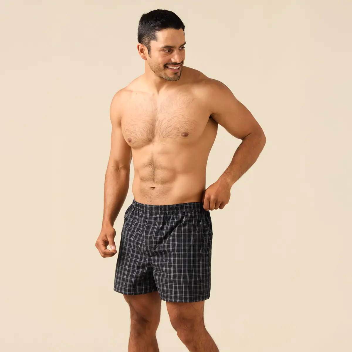 Gildan Men's Cotton Blend Boxer Briefs, Assorted Navy (5-Pack), 2X-Large | Breathable & Moisture-Wicking for Daily Comfort - view 2