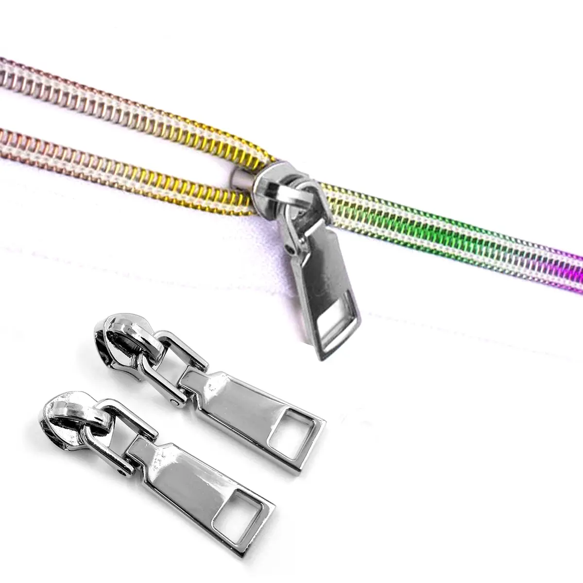 YIXI-SBest Nylon Zippers #5 10 Yards | Colorful DIY Sewing Zipper for Crafts & Bags - main product image
