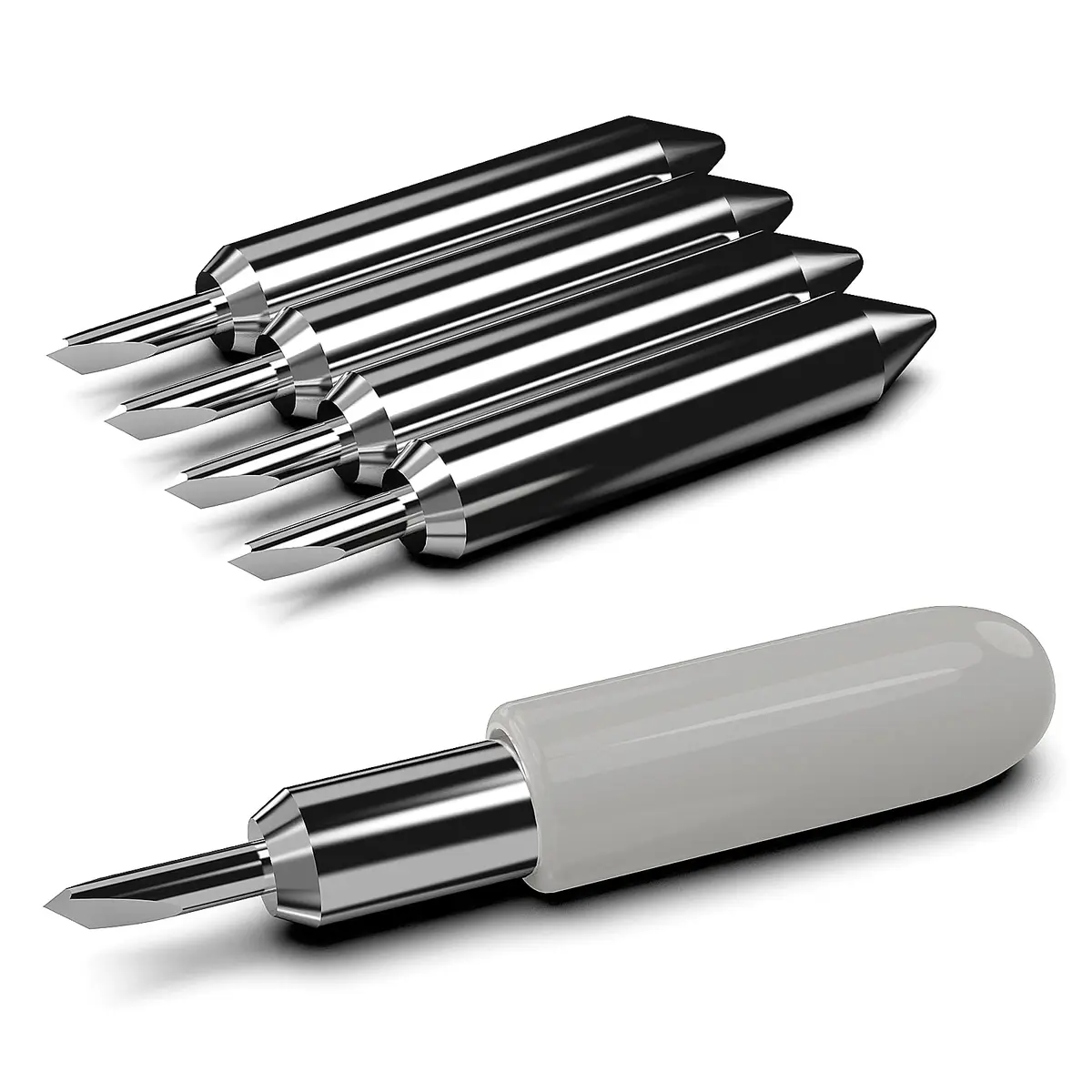 Hadwoer 5-Pack Carbide Cutting Blades Compatible with Cricut Joy & Joy Xtra | 0.63 oz (18 g) - main product image