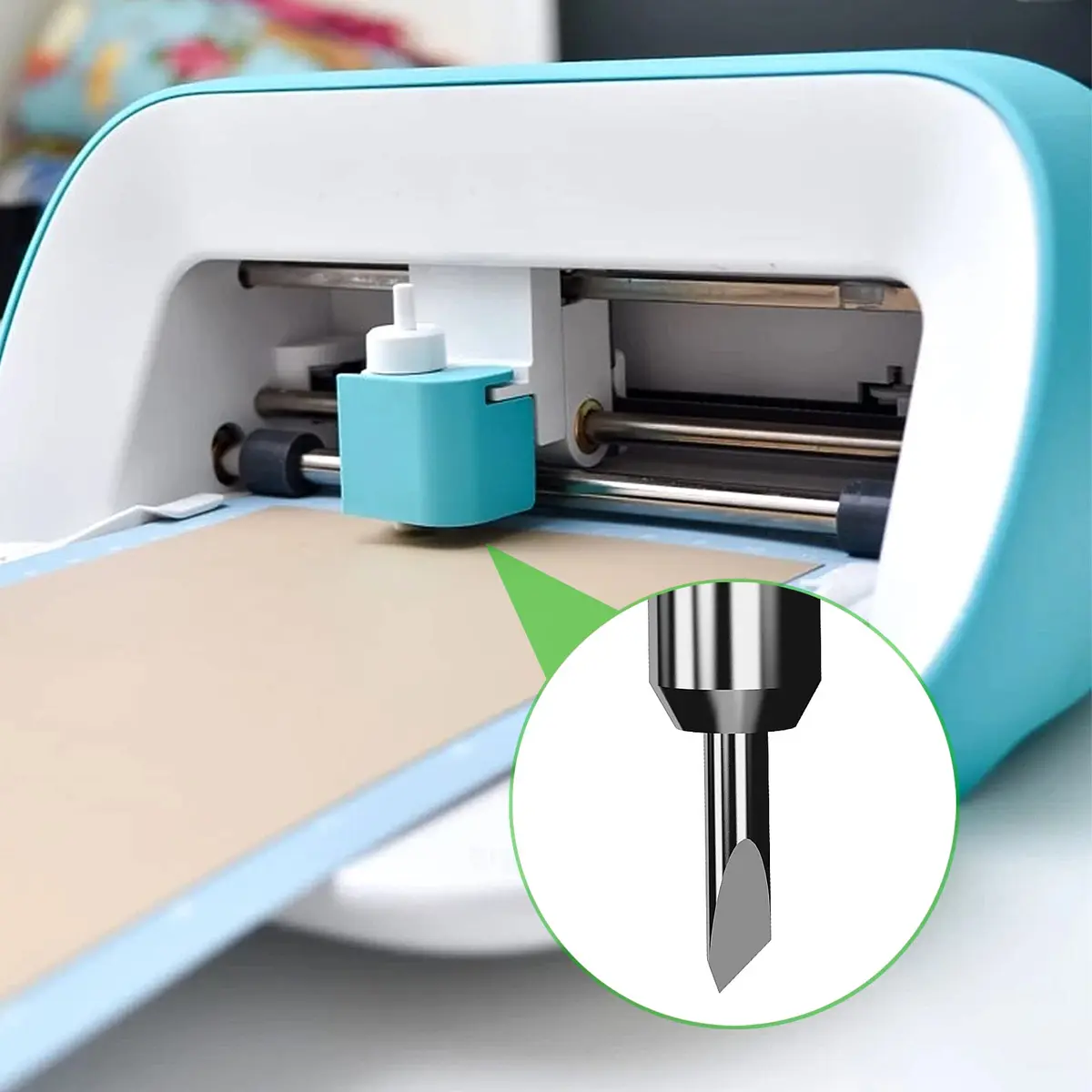 Hadwoer 5-Pack Carbide Cutting Blades Compatible with Cricut Joy & Joy Xtra | 0.63 oz (18 g) - view 2