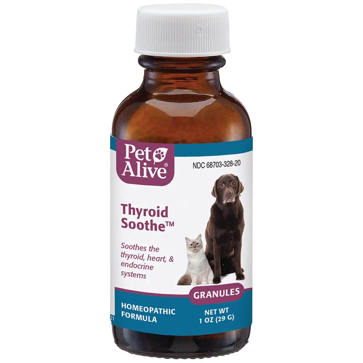 Native Remedies Thyroid Soothe Granules | Natural Pet Thyroid Support for Dogs & Cats - main product image