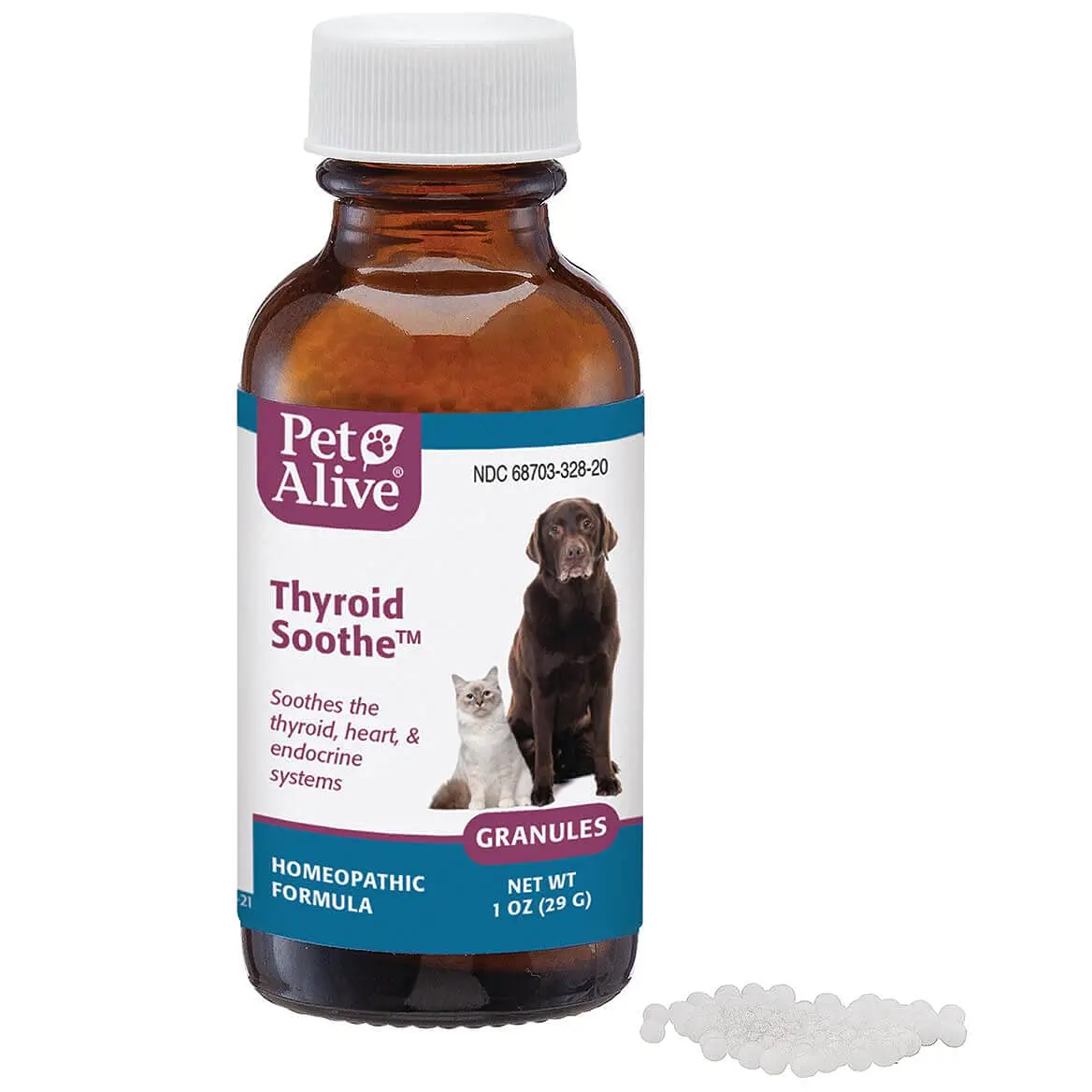 Native Remedies Thyroid Soothe Granules | Natural Pet Thyroid Support for Dogs & Cats - view 2