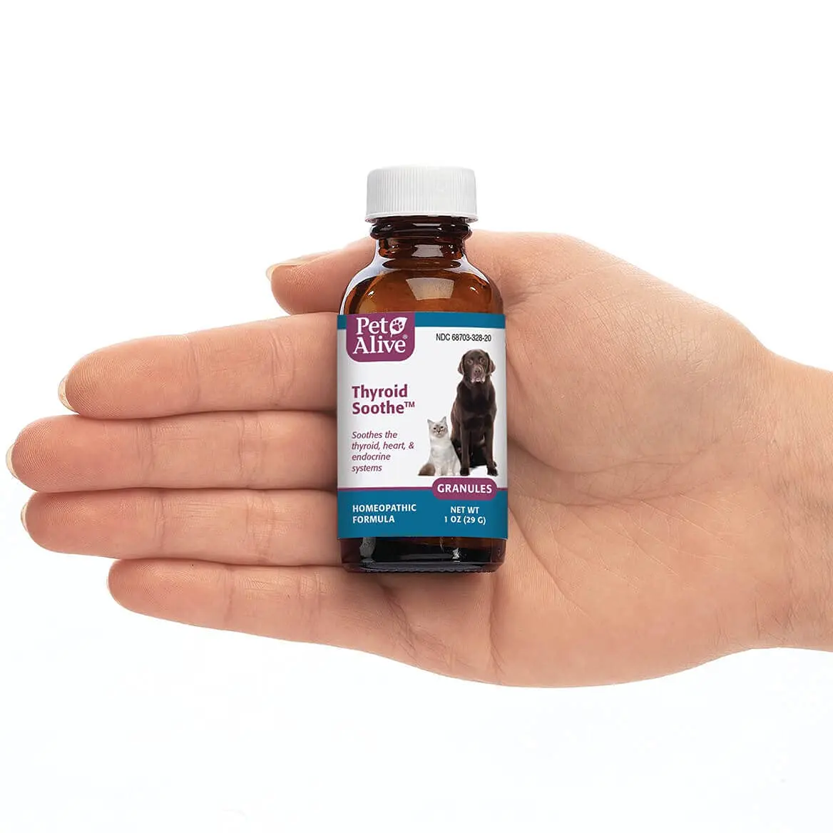 Native Remedies Thyroid Soothe Granules | Natural Pet Thyroid Support for Dogs & Cats - view 3