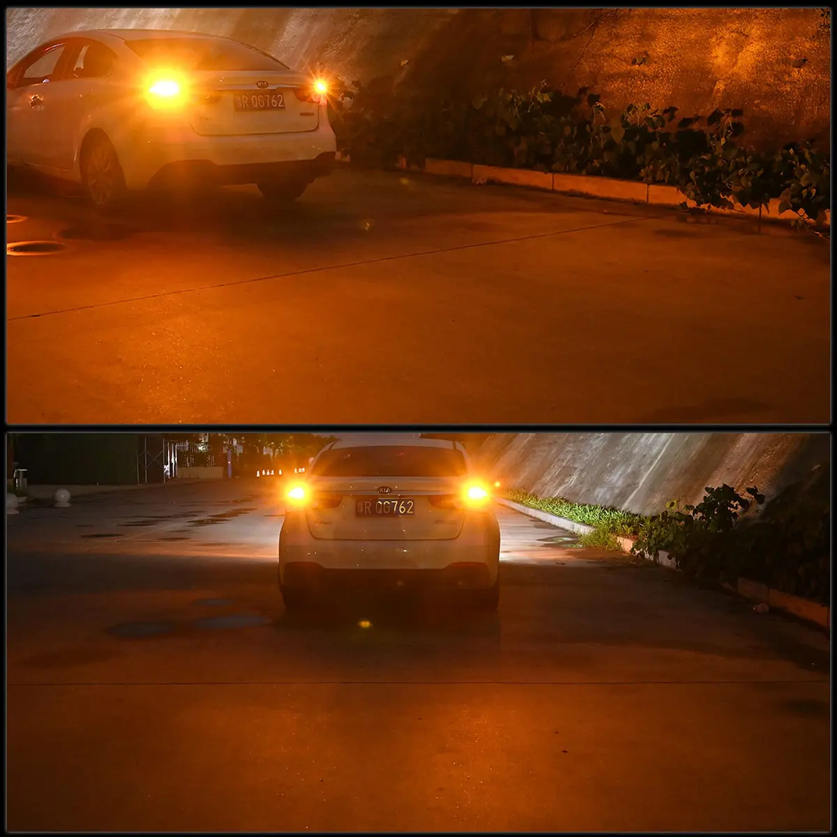 Melphan-Auto 1157 LED Brake Light Bulb 12V-24V | 54SMD Amber Yellow, 360° Brightness - view 6