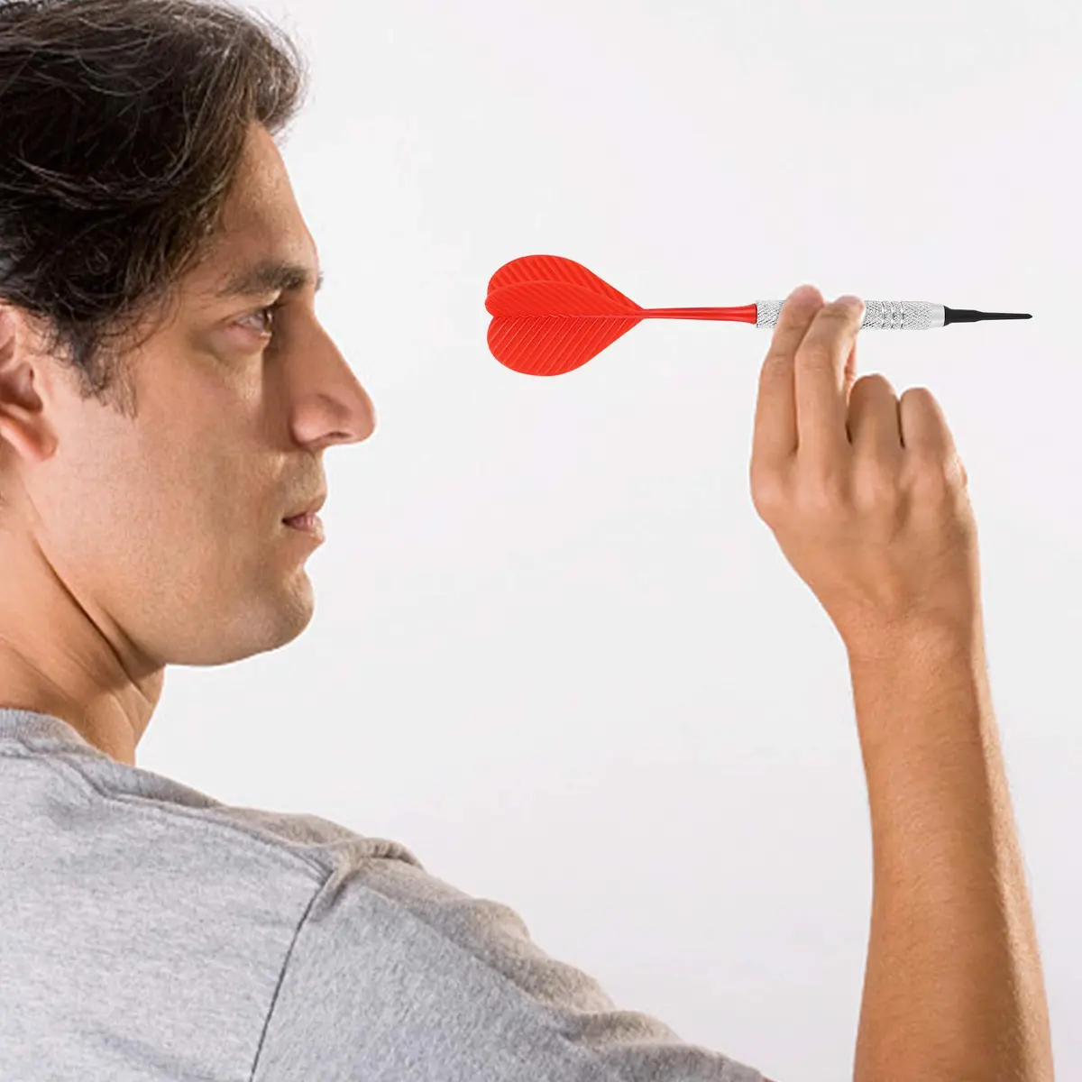 Accmor 12 Pack Soft Tip Darts Set 148mm (5.8 inch) | 13g Metal Shaft Darts with 100 Extra 2BA Tips - view 8