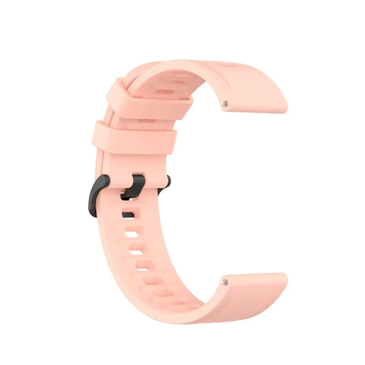 Senter Soft Silicone Sport Replacement Watch Band for Amazfit/Samsung/Garmin 20mm Rose Pink - view 5