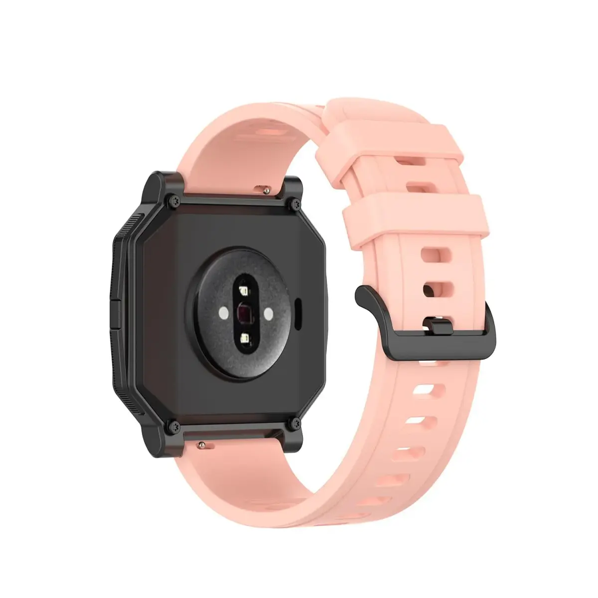 Senter Soft Silicone Sport Replacement Watch Band for Amazfit/Samsung/Garmin 20mm Rose Pink - view 2