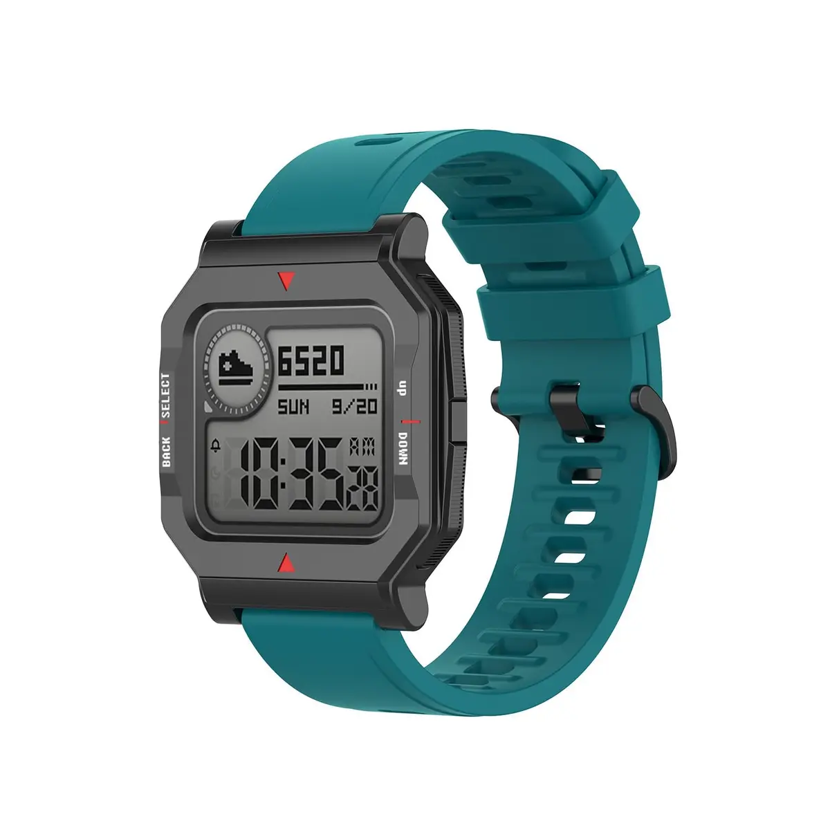 Senter 20mm Silicone Sport Replacement Watch Band Compatible with Amazfit Neo/GTR 42mm/ GTS/ GTS 2/ GTS 2e/ GTS 2 Mini/Bip/Bip Lite/Bip S/Bip U, Dark Green/White/Midnight Blue/Pink/Orange | Sweat-Resistant - view 2