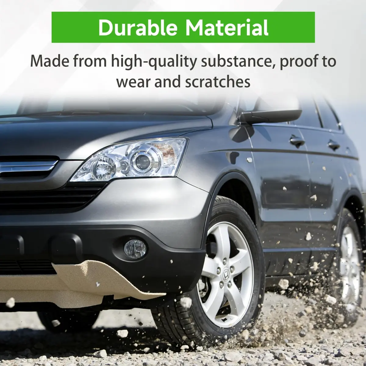 munirater Front & Rear Bumper Filler Set for 2007-2011 CR-V | Primed, Durable Plastic - view 6