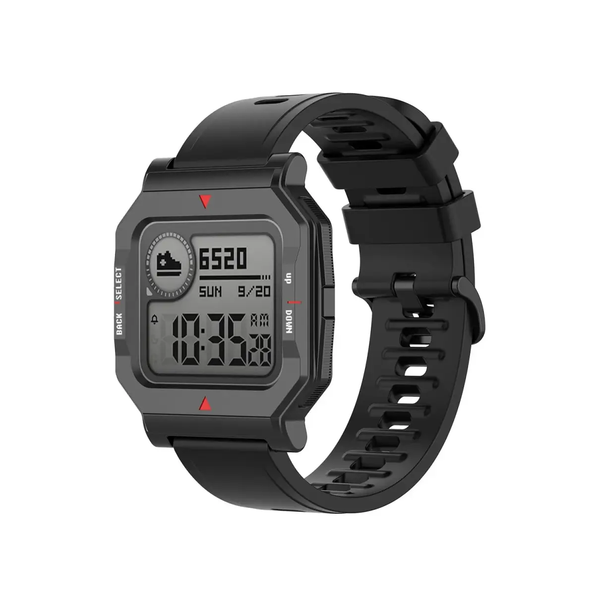 Senter 3-Pack 20mm Silicone Sport Bands for Amazfit & Samsung Watches - Black, Orange, Green - view 2