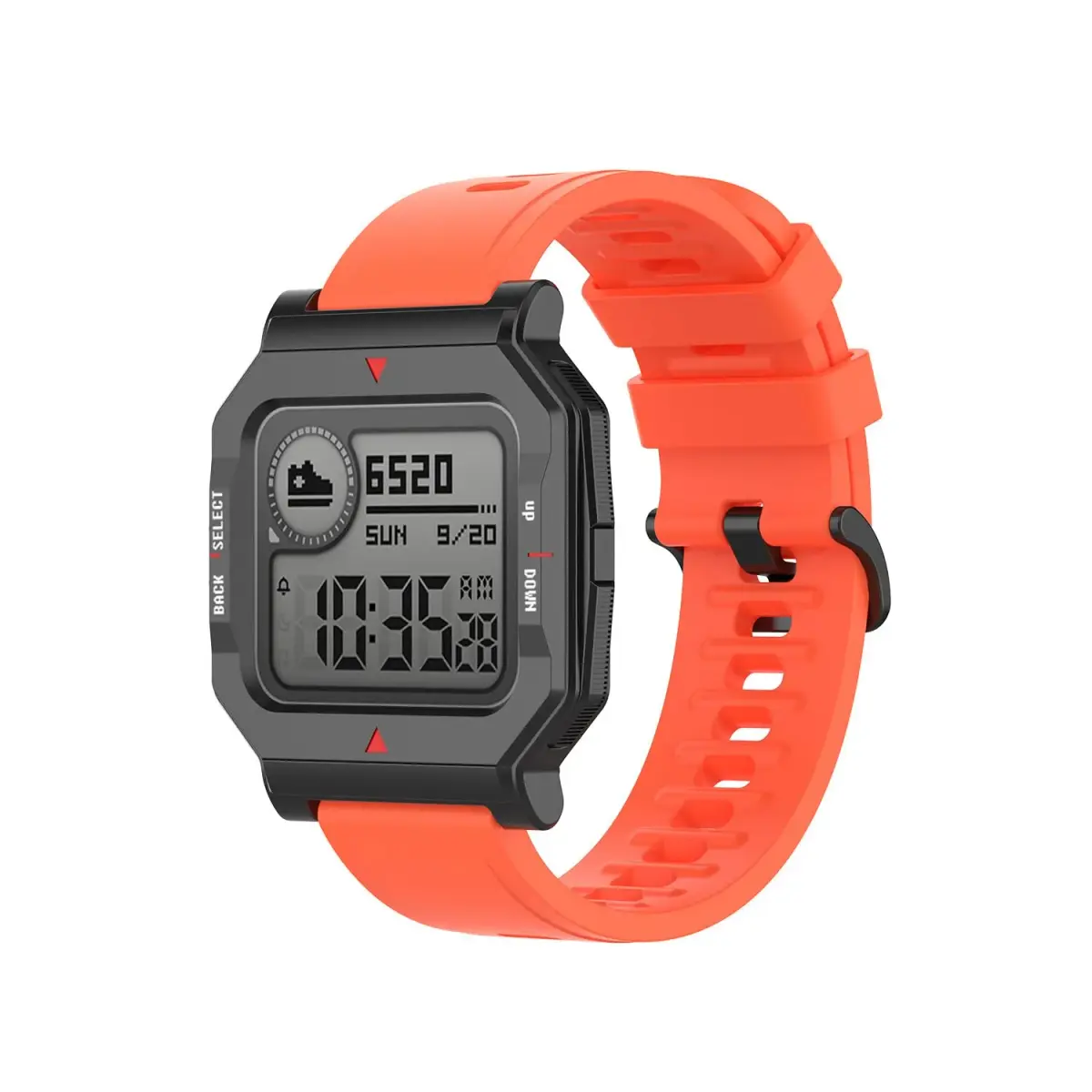 Senter 3-Pack 20mm Silicone Sport Bands for Amazfit & Samsung Watches - Black, Orange, Green - view 3
