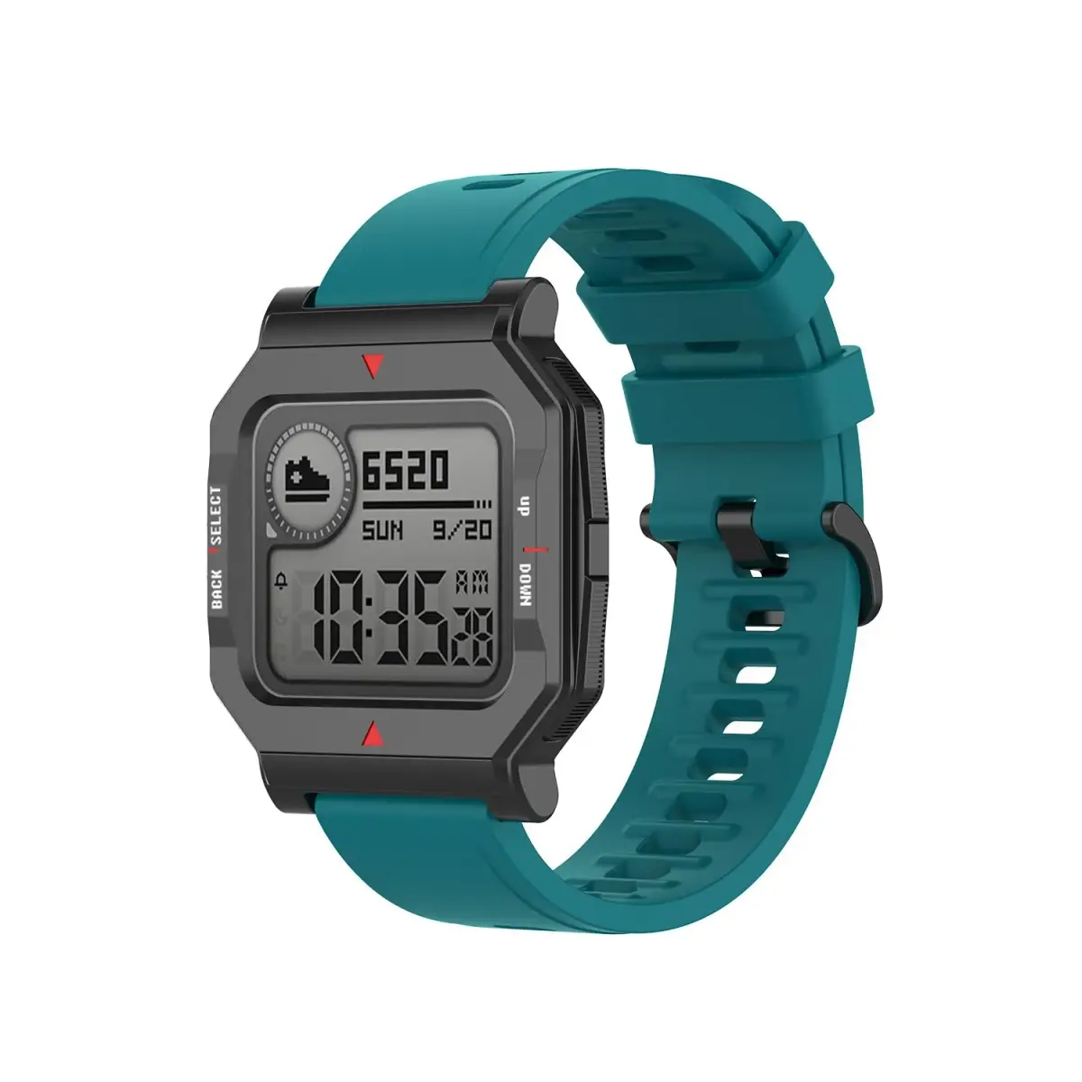 Senter 3-Pack 20mm Silicone Sport Bands for Amazfit & Samsung Watches - Black, Orange, Green - view 4