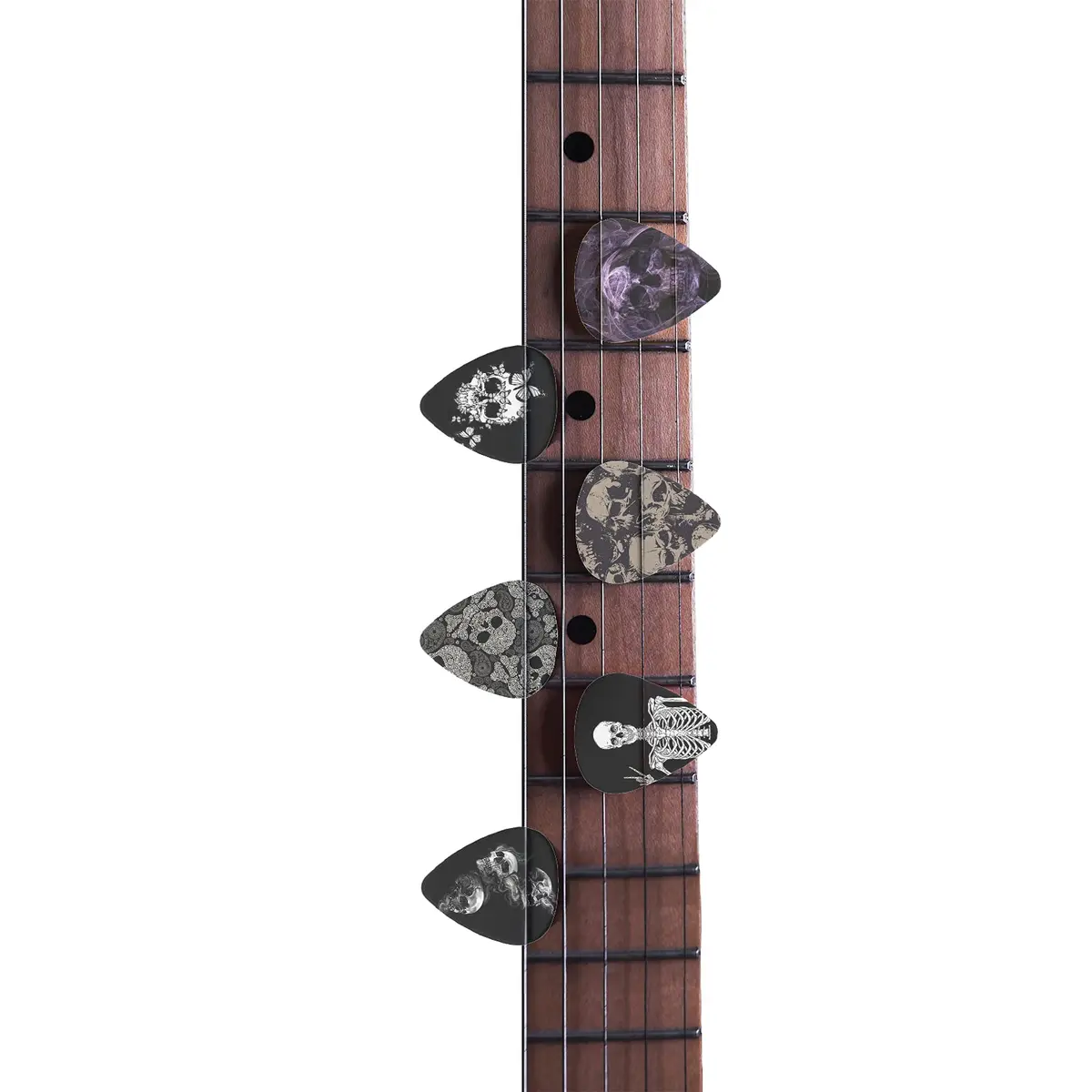 KEIAHUAN Cool Skull Guitar Picks - Heavy 0.96mm | Unique Skull Design for Guitarists - view 2