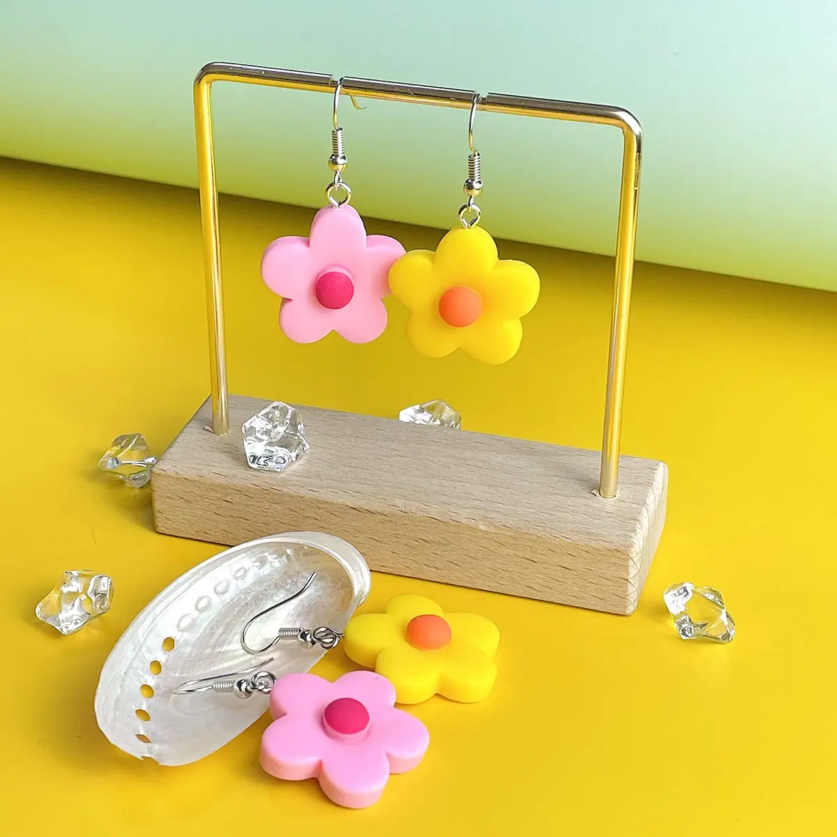 MGGFBLEY 20 Pairs Fun Dangle Earrings Set | Cartoon & Food Themes - view 6