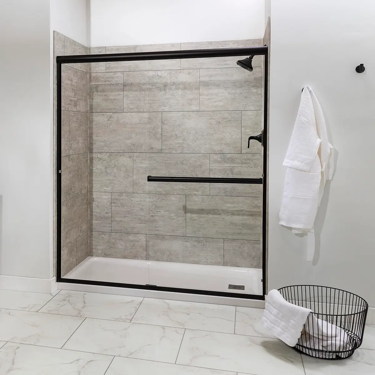 Palisade Vinyl Wall Tiles 25.6 in. x 14.8 in. Wind Gust | Waterproof, DIY Friendly (70-120 chars) - view 3