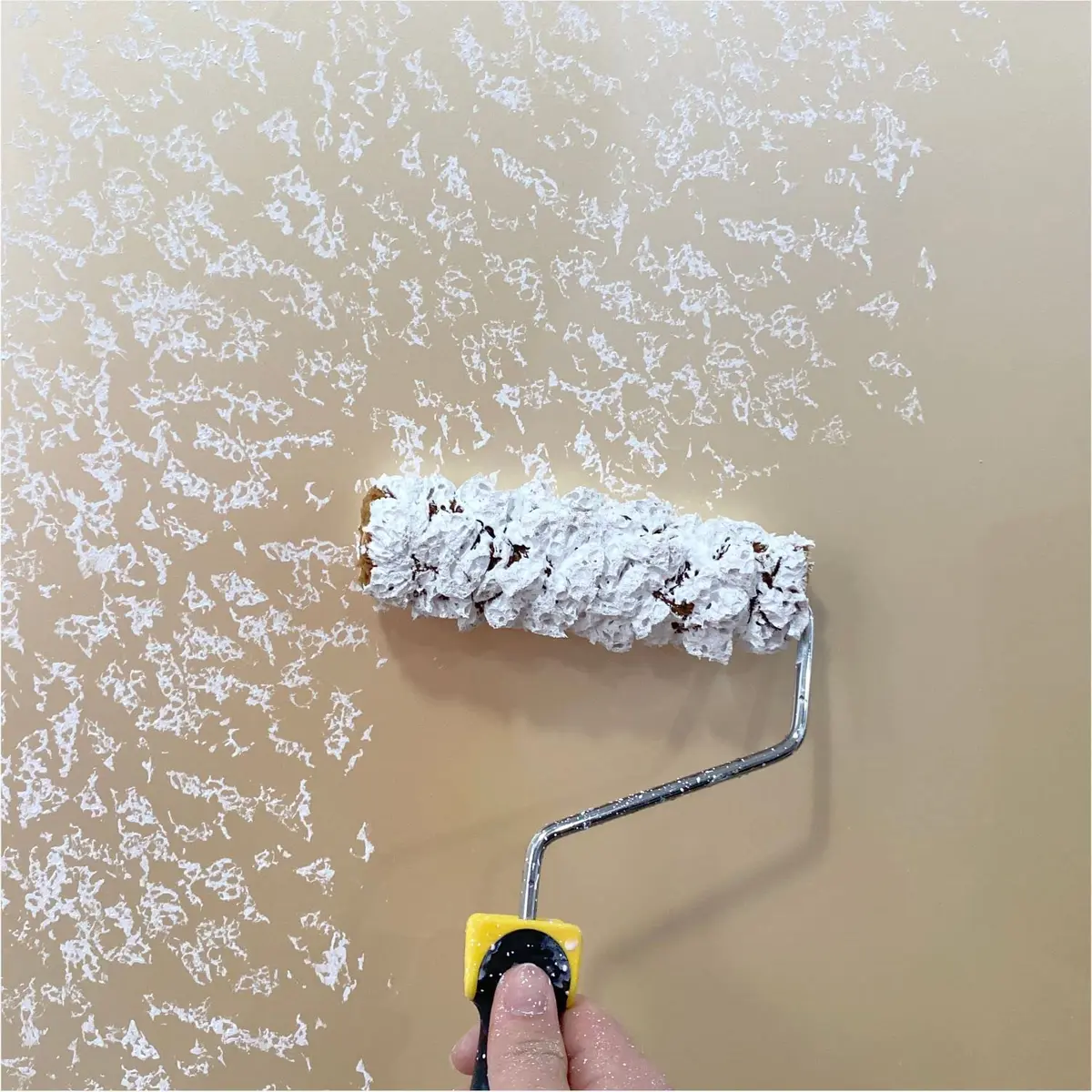 Hanroy Natural Sea Sponge Paint Roller 7 inch (18 cm) | Textured Wall Art & Decorator Tool - view 3