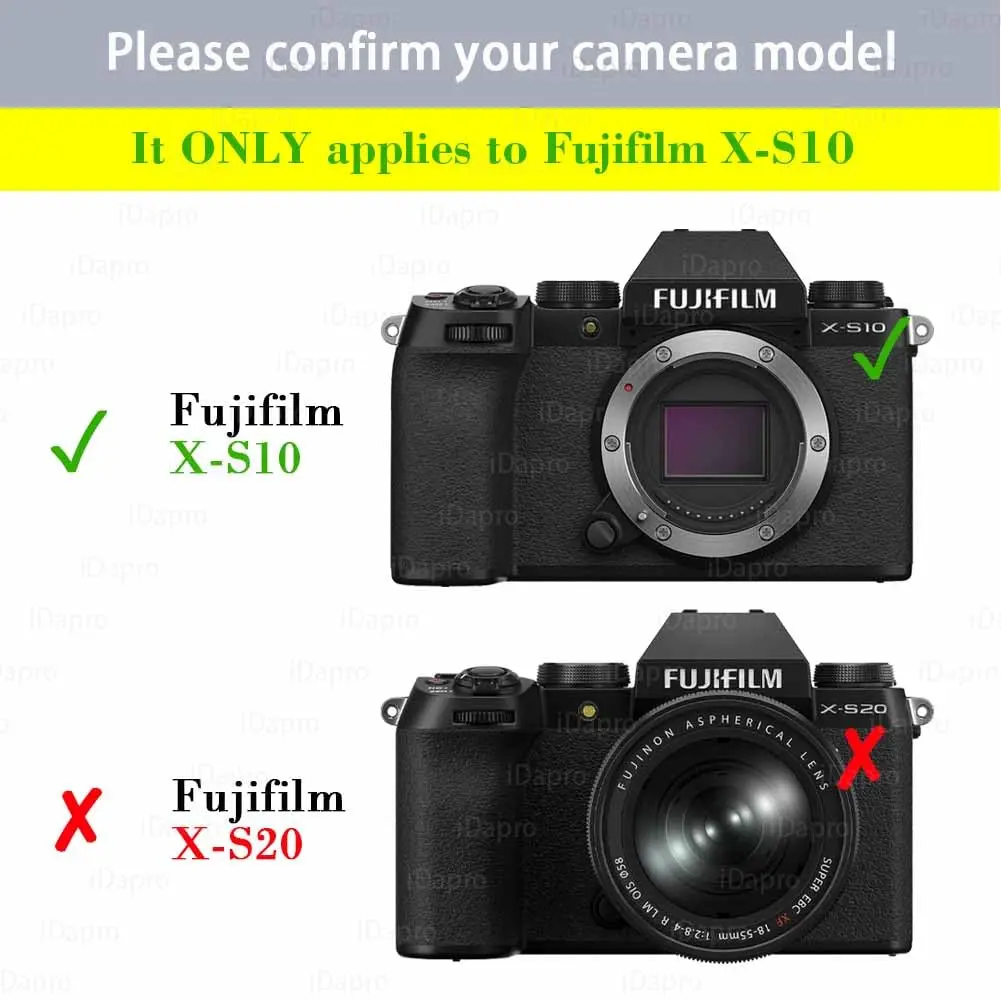 iDaPro Screen Protector for Fujifilm X-T30 9H Tempered Glass | Scratch & Drop Resistant - view 2