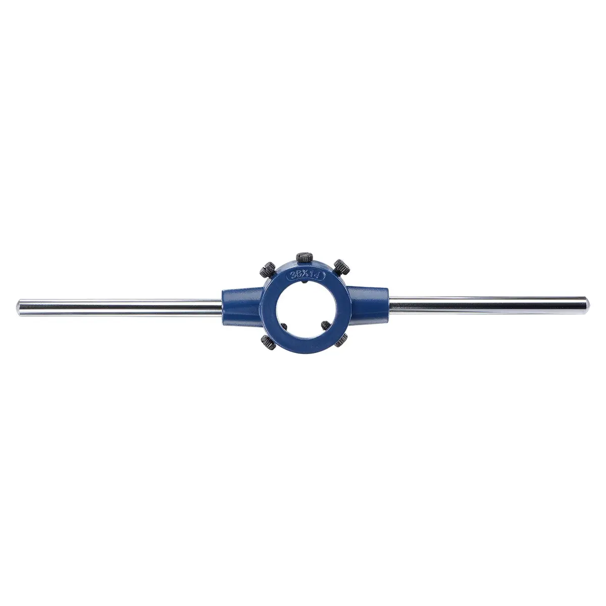 uxcell 5/8-11 UNC Threading Die & Wrench Set, 38mm Die Holder, Adjustable Bolt Thread Repair | General Purpose Metal & Plastic Threading Tool - view 8