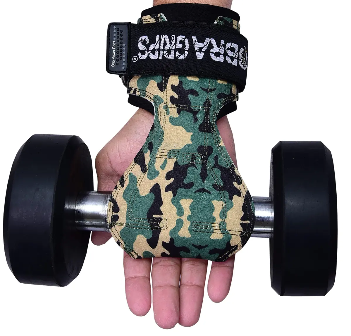 Cobra Grips FIT DitGreen Weight Lifting Gloves with Wrist Wraps - 4.25-7.0" Wrist Size - view 3