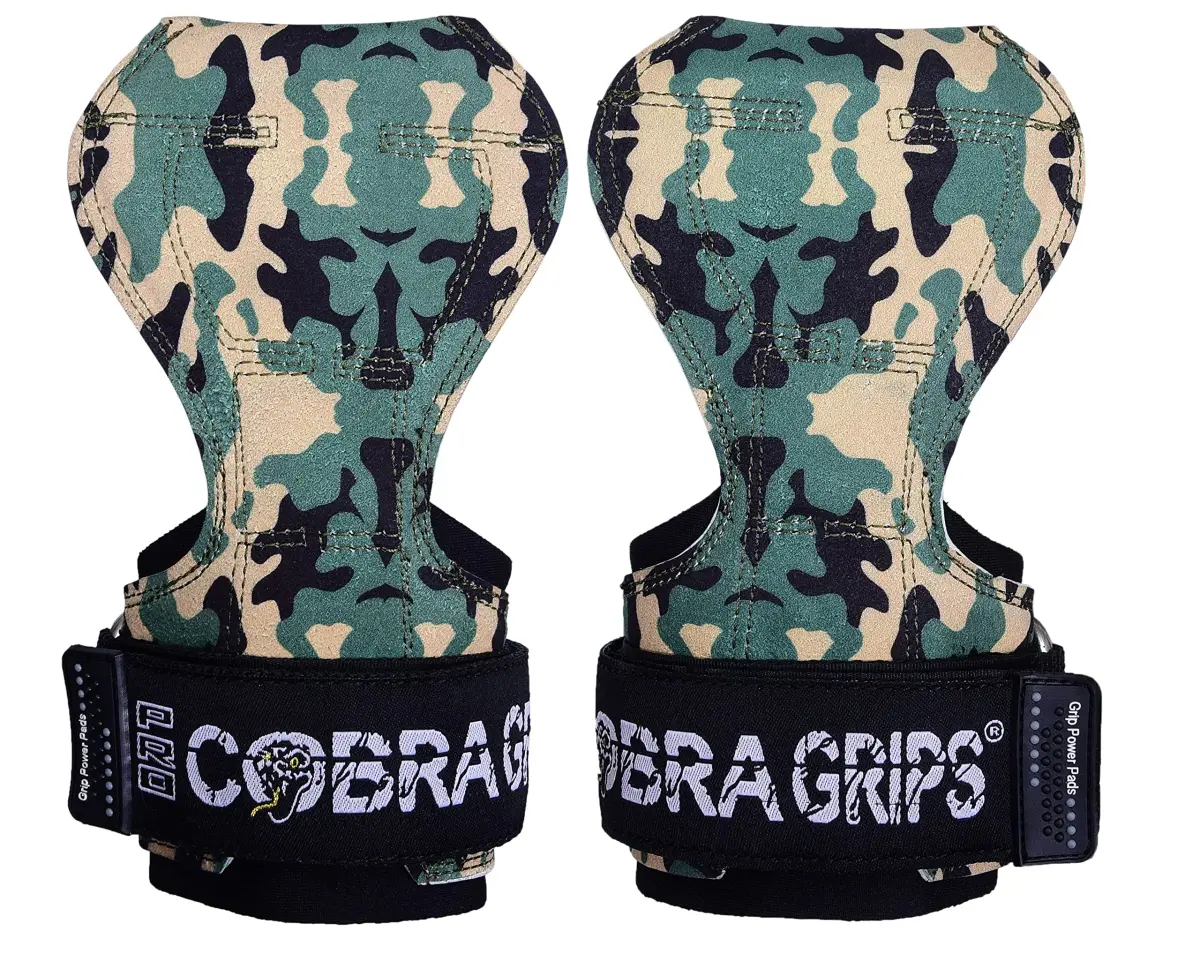 Cobra Grips PRO DitGreen Weight Lifting Gloves with Wrist Wraps - 5.5"-8.75" Wrist Size - view 3