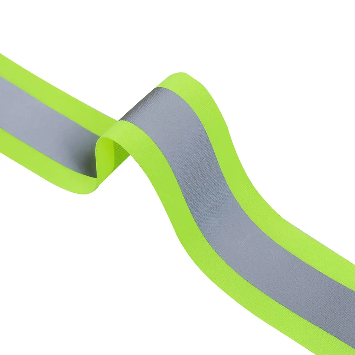 TCCFCCT High Visibility Reflective Tape Strip, Fabric Fluorescent Safety Tape, 2'' x 66ft Sew-on Warning Safety Trim for Clothing, School Bags, Raincoats, Green - view 7