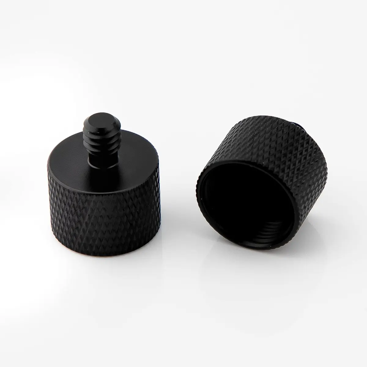 SAVITA 2pcs Mic Foot Adapter Screw Thread Adapter 5/8 to 1/4 | Solid Aluminum, Universal Fit (105c) - view 6