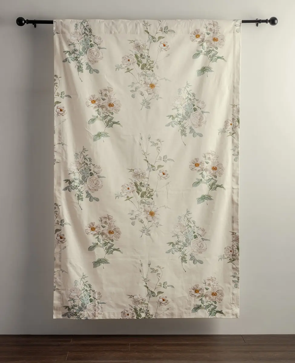 Maison d' Hermine Curtains for Living Room 50"x84" | Elegant 100% Cotton Panel (Pack of 1) - view 7