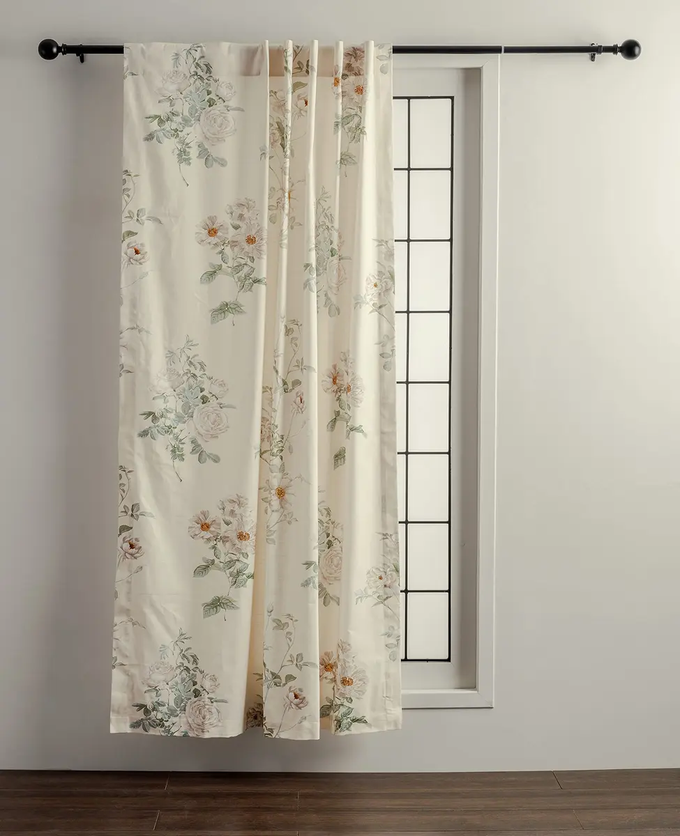 Maison d' Hermine Curtains for Living Room 50"x84" | Elegant 100% Cotton Panel (Pack of 1) - view 8