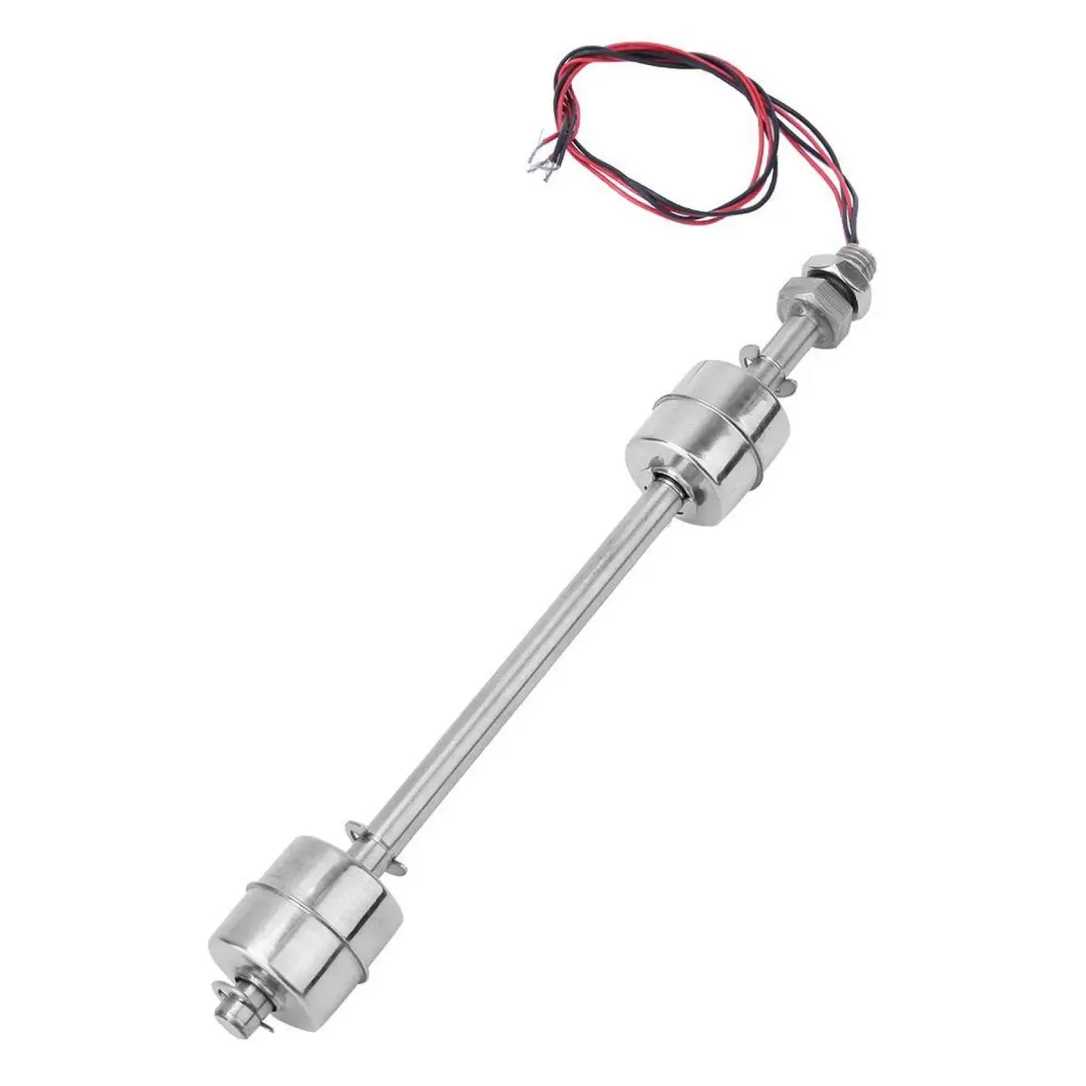 Kuuleyn Float Switch,DC 0~110V Stainless Steel Water Level Sensor 200mm | Double Ball Liquid Level Controller - view 5