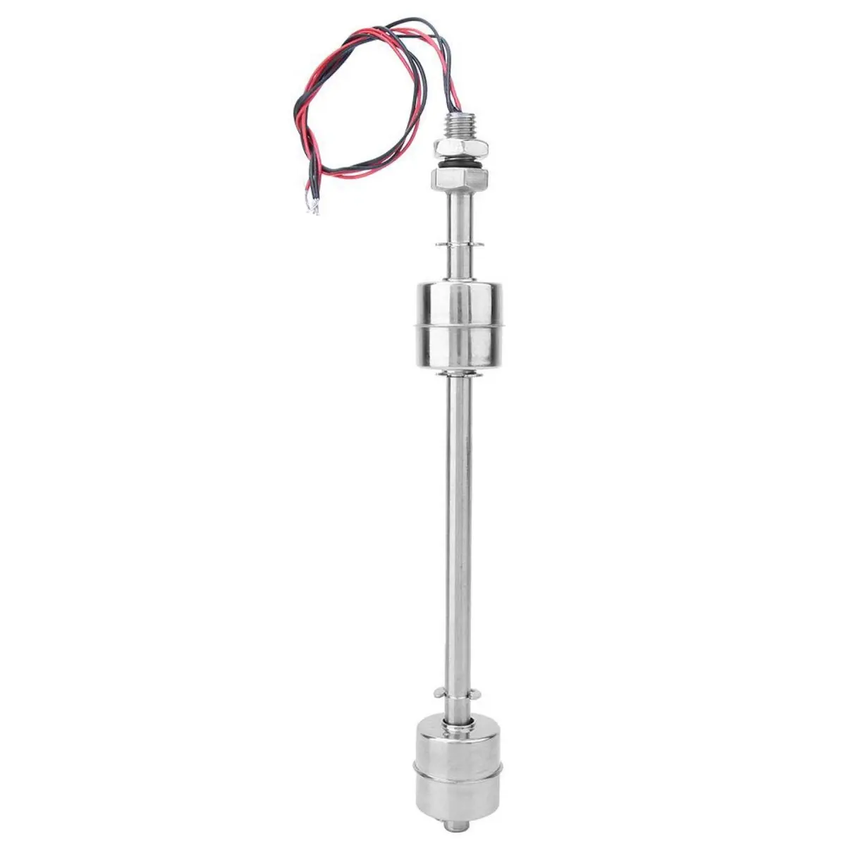 Kuuleyn Float Switch,DC 0~110V Stainless Steel Water Level Sensor 200mm | Double Ball Liquid Level Controller - view 7
