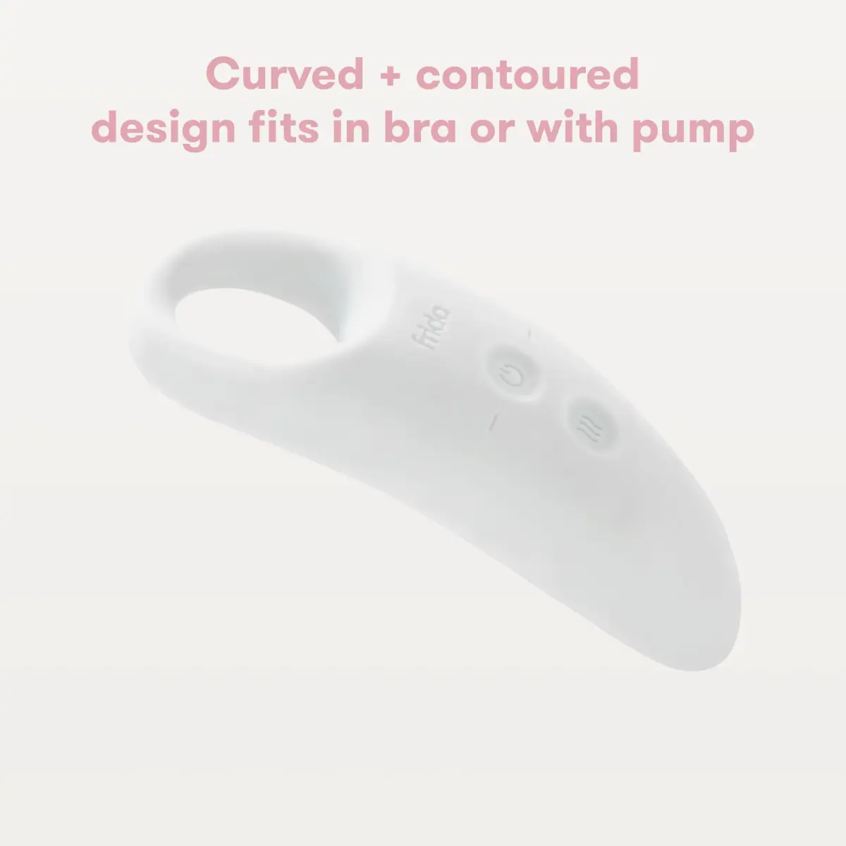 Frida Mom 2-in-1 Lactation Massager White/Pink | Heat & Vibration for Clogged Ducts & Milk Flow - view 5