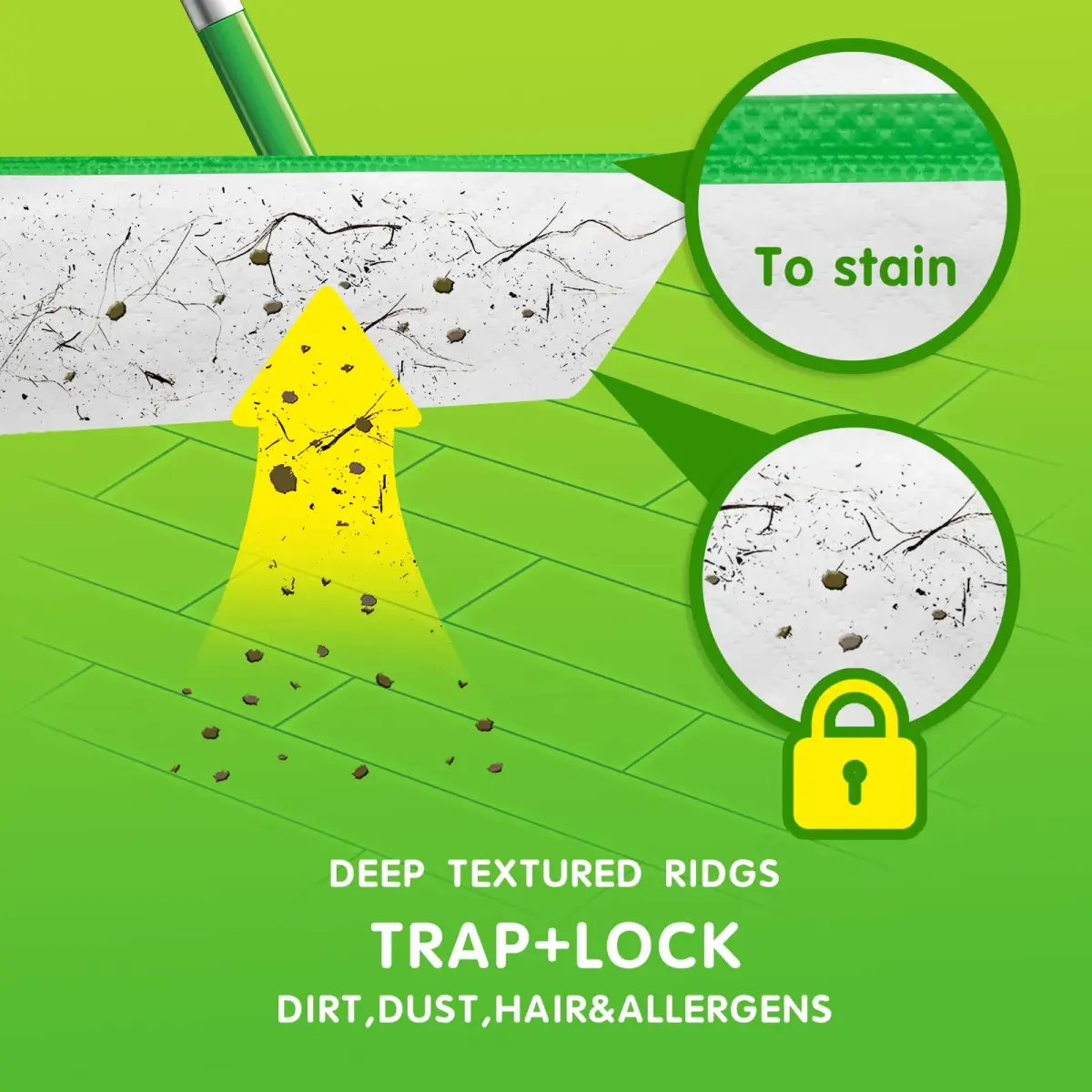 BECORRECT Wet Mopping Pad Refills for Swiffer Sweeper 30 Count (1.43 lb) | Compatible with Swiffer Sweeper & Sweep+Vac - view 4