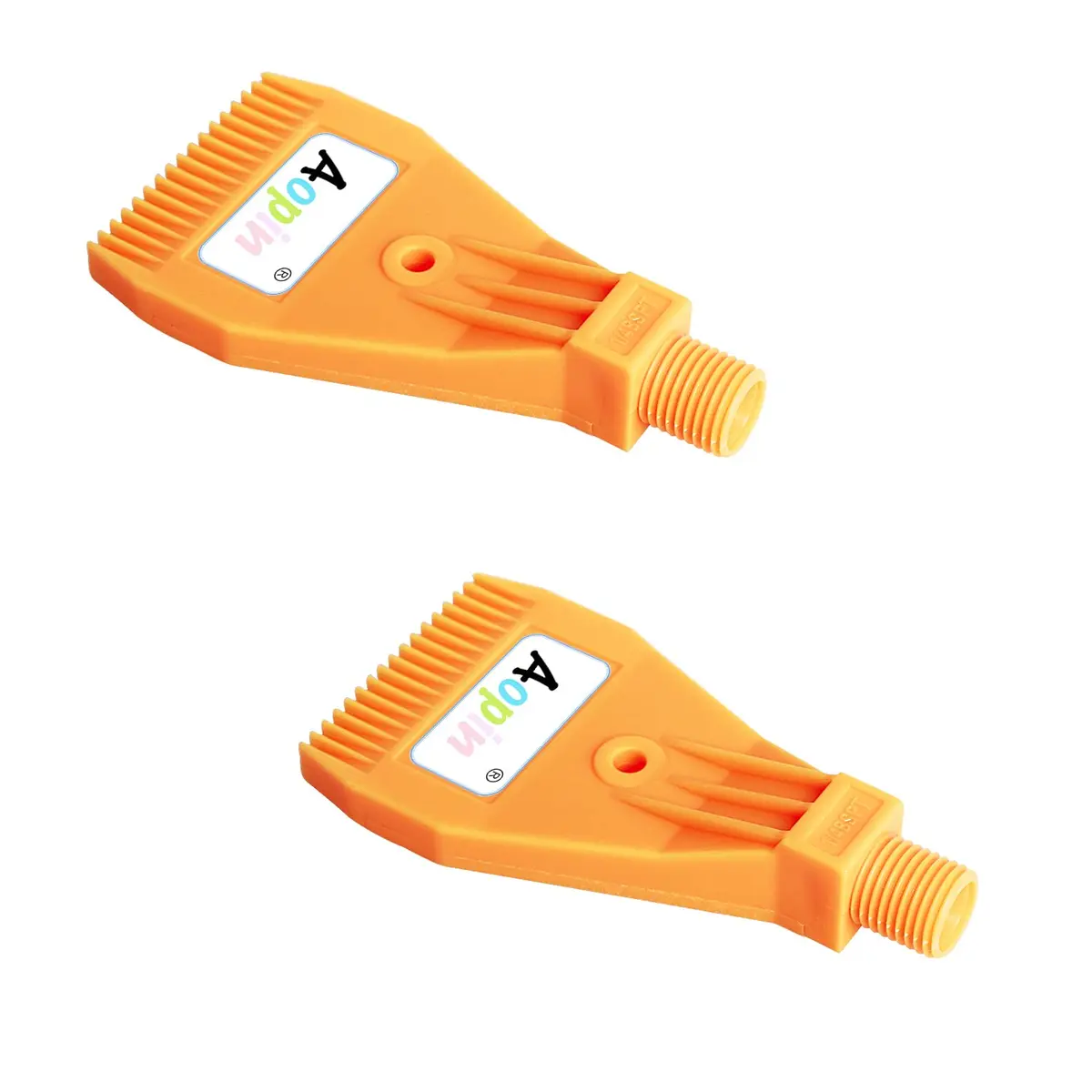 Aopin G1/4 Male ABS Wind Nozzle - Flat Air Jet for Dust Removal & Drying, 2 Pcs | Durable, Acid-Resistant, Easy to Screw - main product image