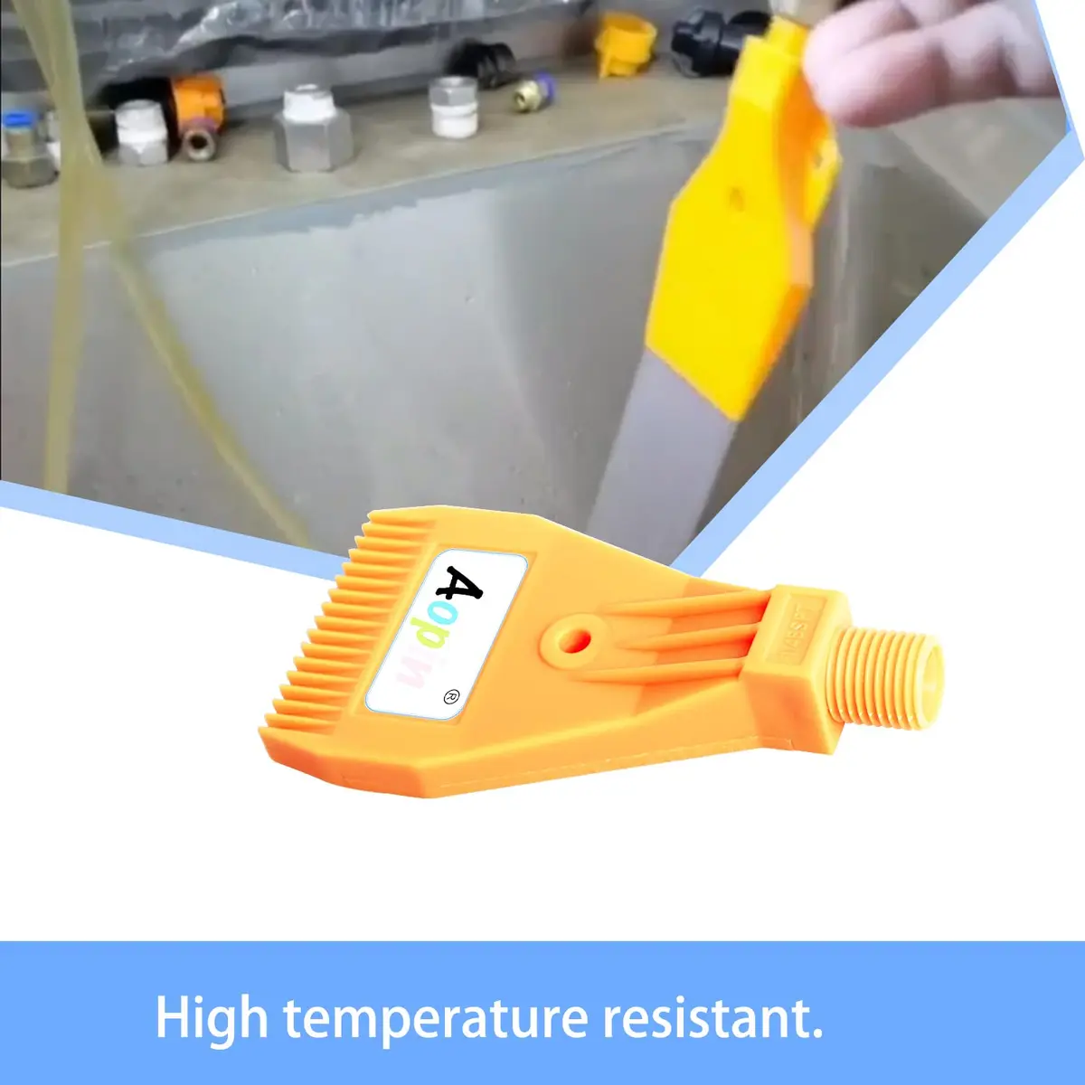 Aopin G1/4 Male ABS Wind Nozzle - Flat Air Jet for Dust Removal & Drying, 2 Pcs | Durable, Acid-Resistant, Easy to Screw - view 4