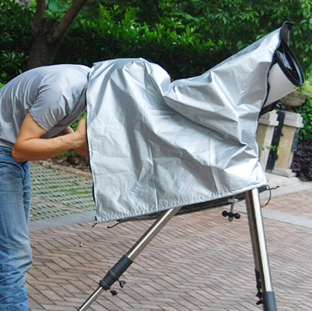 BOSKING Telescope Cover Outdoor Sun Protective Dust-Proof with Adjustable Drawstring - Silver (991mm x 749mm) - view 6